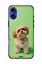 غطاء حماية لجهاز Apple iPhone 16 Plus بتصميم جرو لطيف