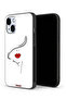 جراب حماية لجهاز Apple iPhone 14 Plus برسومات وجه فتاة
