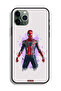 جراب حماية لجهاز Apple iPhone 11 Pro Max بتصميم العنكبوت الحديدي - 2