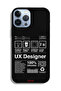Apple iPhone 13 Pro Max Protective Case Ux Designer Sticker - 2