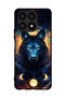Protective Case Cover For Honor X8a Wolf In Space