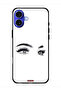 Apple iPhone 16 Plus Protective Case Cover Eyes Art