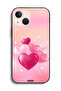 جراب حماية لجهاز Apple iPhone 13 mini برسومات قلوب جميلة - 2