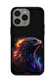 غطاء حماية لجهاز Apple iPhone 15 Pro Max بتصميم فن النسر - 2
