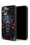 جراب حماية لجهاز Apple iPhone 14 Pro Max بتصميم الذئب المتحرك
