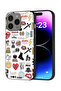 غطاء حماية لجهاز Apple iPhone 15 Pro Max بدون ملصقات سلبية