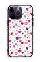 غطاء حماية بتصميم قلوب لهاتف Apple iPhone 14 Pro Max - 2
