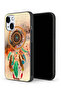 جراب حماية لجهاز Apple iPhone 14 Plus بتصميم ماندالا ريش معلق