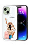 Apple iPhone 15 Plus Protective Case Cover Girl Love Travel