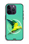 غطاء حماية لجهاز Apple iPhone 14 Pro بتصميم فن تجريدي ببغاء - 2
