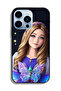 جراب حماية لجهاز Apple iPhone 13 Pro بتصميم فتاة فراشة لطيفة - 2