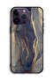 غطاء حماية لجهاز Apple iPhone 14 Pro Max بنقشة رخامية لامعة - 2