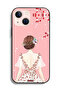 جراب حماية لجهاز Apple iPhone 13 mini بتصميم فتاة واقفة - 2
