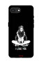 غطاء حماية لجهاز Apple iPhone 16e برسومات "أحبك"