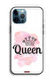 غطاء حماية لجهاز Apple iPhone 12 Pro Max بتصميم Queen Art - 2