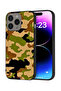 غطاء حماية لهاتف Apple iPhone 15 Pro Max بنمط رقمي تجريدي مموه