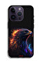 جراب حماية لجهاز Apple iPhone 14 Pro بتصميم فن النسر - 2