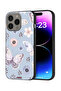 غطاء حماية لهاتف Apple iPhone 15 Pro Max بنقشة فراشات وزهور