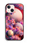 غطاء حماية لجهاز Apple iPhone 13 mini بتصميم غيوم وفن تجريدي - 2