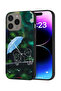 غطاء حماية لهاتف Apple iPhone 15 Pro Max بتصميم زوجين من الفن التجريدي