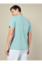 Men Solid Round Neck Slim Fit T-Shirt with Technocool+ - 4