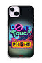 Apple iPhone 14 Protective Case Do Not Touch My Phone - 2