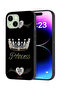 غطاء حماية لجهاز Apple iPhone 15 Plus بتصميم الأميرة
