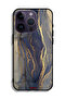 غطاء حماية لجهاز Apple iPhone 14 Pro بنمط رخامي لامع - 2