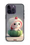 جراب حماية لجهاز Apple iPhone 14 Pro Max على شكل أرنب صغير لطيف - 2