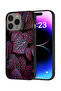 غطاء حماية لجهاز Apple iPhone 15 Pro Max بنقشة أوراق سالجا