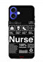 Apple iPhone 16 Plus Protective Case Cover Nurse Sticker
