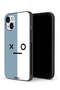 جراب حماية لجهاز Apple iPhone 14 Plus بأيقونات الوجه