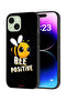 Apple iPhone 15 Plus Protective Case Cover Bee Positive
