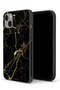 جراب حماية رخامي متصدع لجهاز Apple iPhone 13 mini