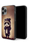 جراب حماية لجهاز Apple iPhone 14 Pro Max بتصميم باندا صغير لطيف