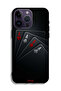جراب حماية لجهاز Apple iPhone 14 Pro Max بطاقات A - 2