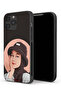 جراب حماية لجهاز Apple iPhone 13 Pro بتصميم فتاة قبعة لطيفة