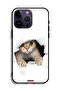 جراب حماية لجهاز Apple iPhone 14 Pro Max بتصميم قطة - 2