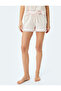 Cotton Comfortable Fit Fisto Detailed Textured Shorts Pajama Bottoms - 3