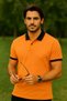 2988-1 Cotton Polo Neck Regular Fit T-Shirt with Collar and Cuff Detail