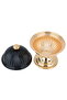 Tamriya Stainless Steel Alsaif Gallery, Black Cover, Golden Base - 2