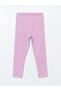 Floral Girl's Leggings with Elastic Waist, 2-Piece - 2