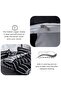 Single Size 4 Pieces, Black & White Stripe Design. - 5