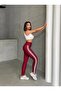 High Waist Tummy Control Leggings with Side Stripe Missty2662 - 6