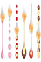 Delicia Decorating Spoon – Assorted, 11.6 x 6.3 x 20.4 cm - 3