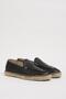 Master Model Genuine Natural Leather Straw Sole Casual Shoes