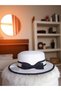 Gondola Women's Straw Hat with Bow Summer, Beach, Sun Hat, Women's Accessory, Fashion, Style, Summer Fashion - 5