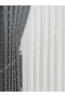 Snow White Glitter Bamboo Tulle Curtain – No Wrinkle, No Ironing, 1 to 3 Pleated Tulle Curtain - 5