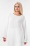 Muslin Tunic 100% Cotton Pocket Detail Loose Muslin Dress Hijab White - 7