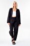 Single Pocket 100% Cotton Muslin Shirt Black - 3